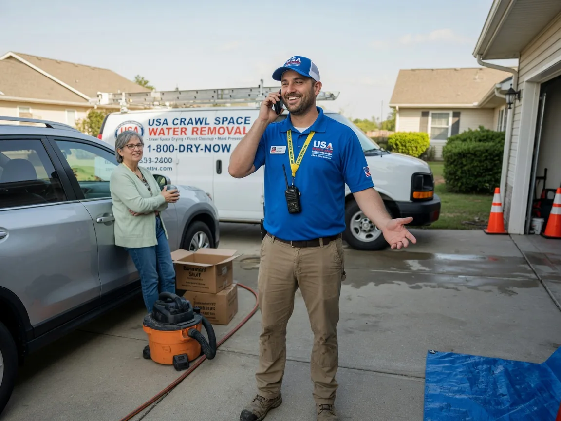 Crawl Space Water Removal Murchison, TX FAQs